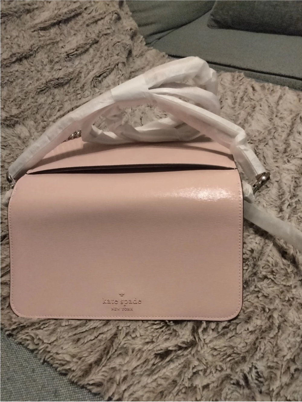 kate spade Blush Pink Leather Shoulder Bag 🎁 Free Gift with Purchase! ✨ - Picture 1 of 8